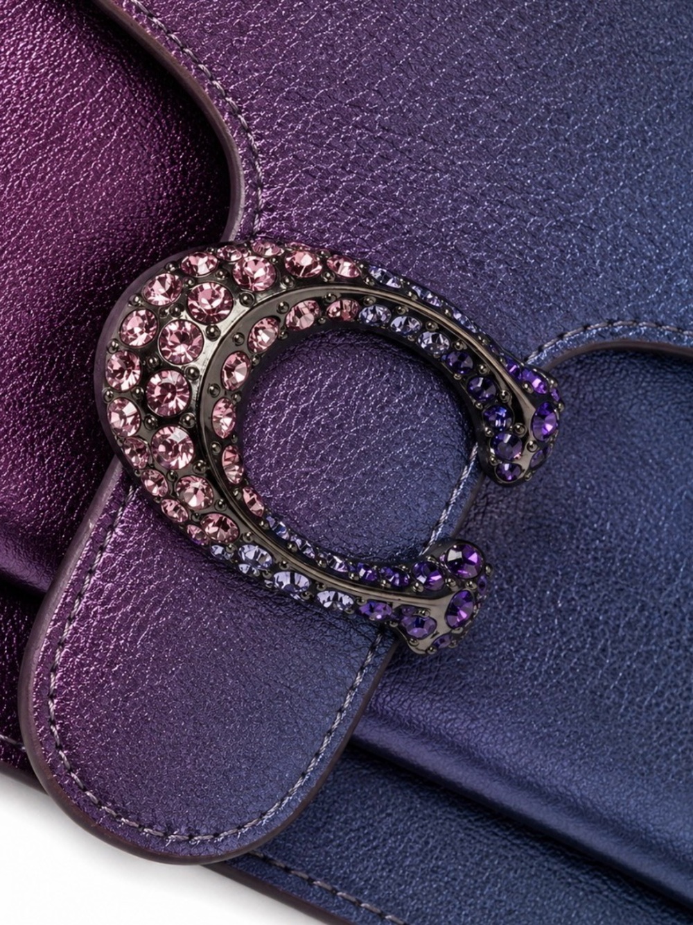◇ Coach Tabby 18 ◇ Metallic Ombré ◇ Rare ◇ Discontinued ◇ - Picture 5 of 10
